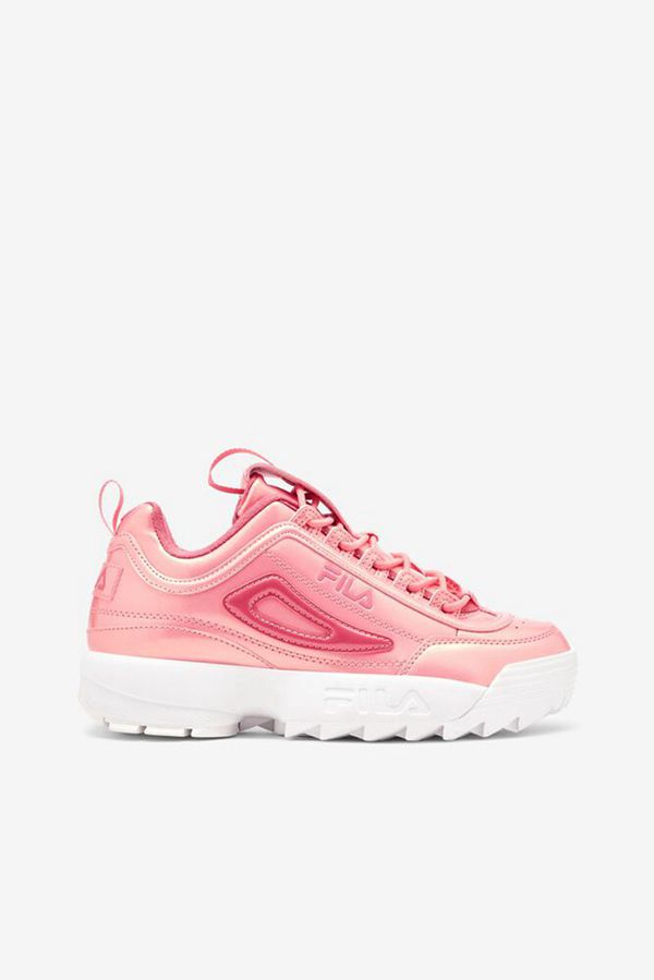 Fila Pink Disruptor 2 Liquid Luster Women's Sneakers - Lightpink,NZ 814-39142